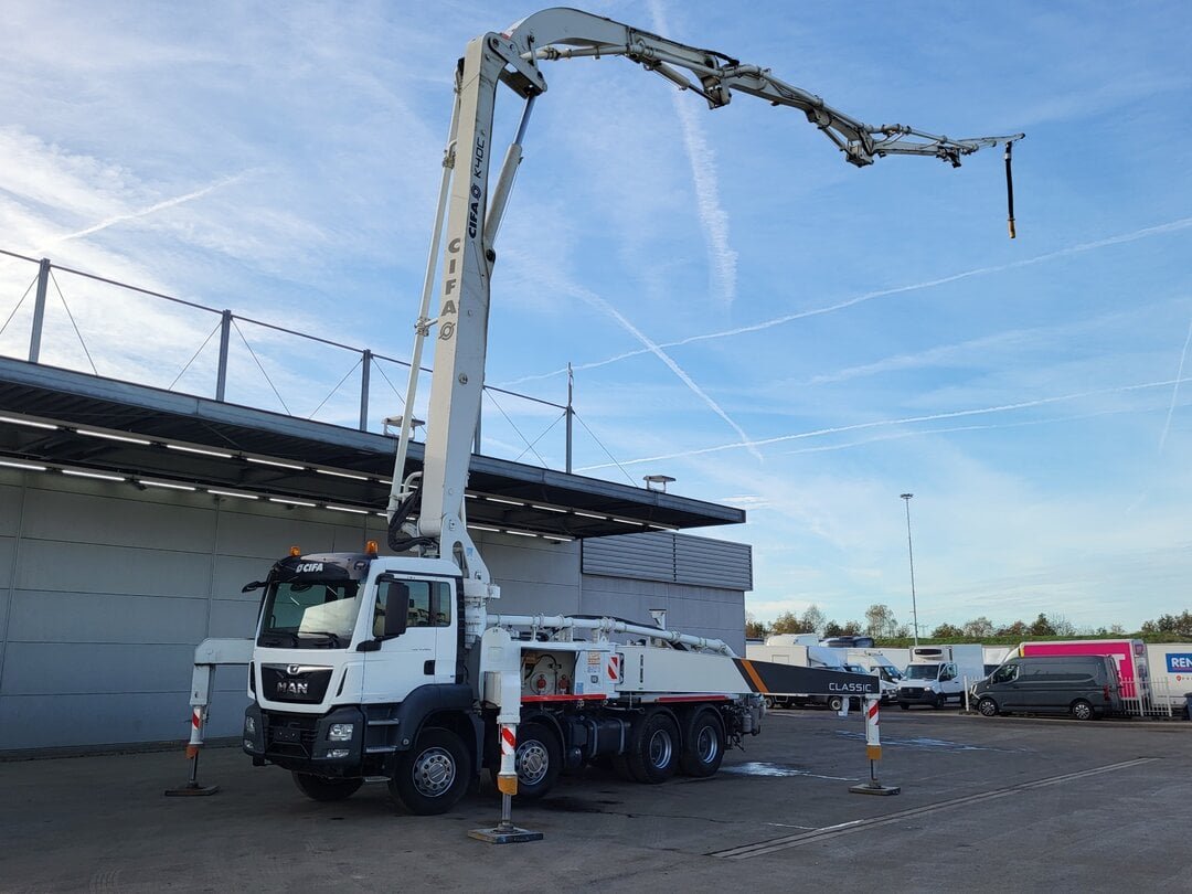 MAN TGS 41.460 Concrete pump CIFA K40C-PU1607 Pump 935hours! Big-Axle Steelsuspension Euro 6 – foto 4 – kavel bij BAS World Auctions, Veghel