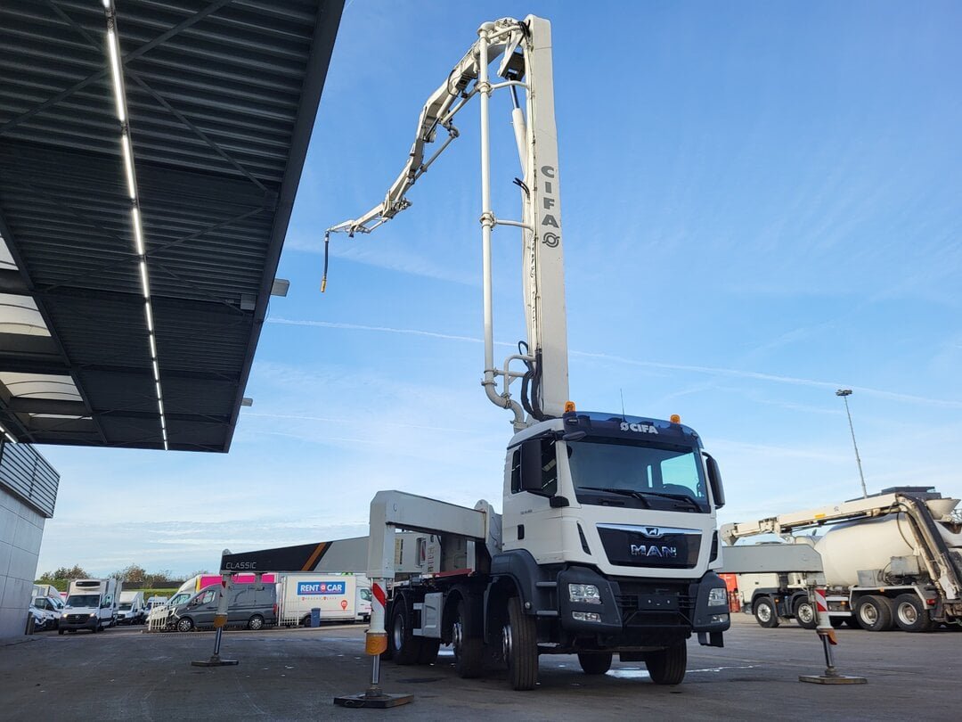 MAN TGS 41.460 Concrete pump CIFA K40C-PU1607 Pump 935hours! Big-Axle Steelsuspension Euro 6 – foto 7 – kavel bij BAS World Auctions, Veghel