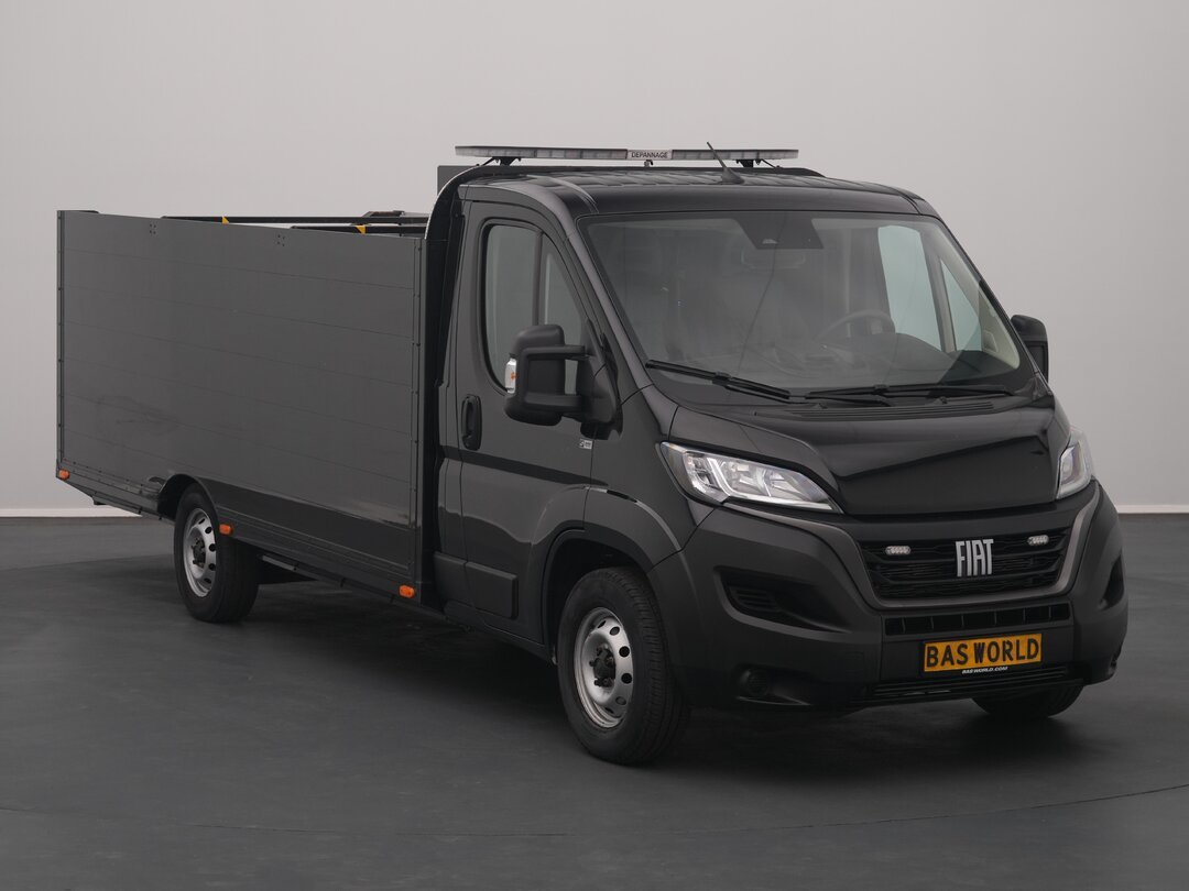 Fiat Ducato 140pk Car transporter van 457cm XL Automaat Lier Open Box Scooter / Fietstransport Laadbrug Pickup Airco Camera Euro6 Transport – foto 4 – kavel bij BAS World Auctions,