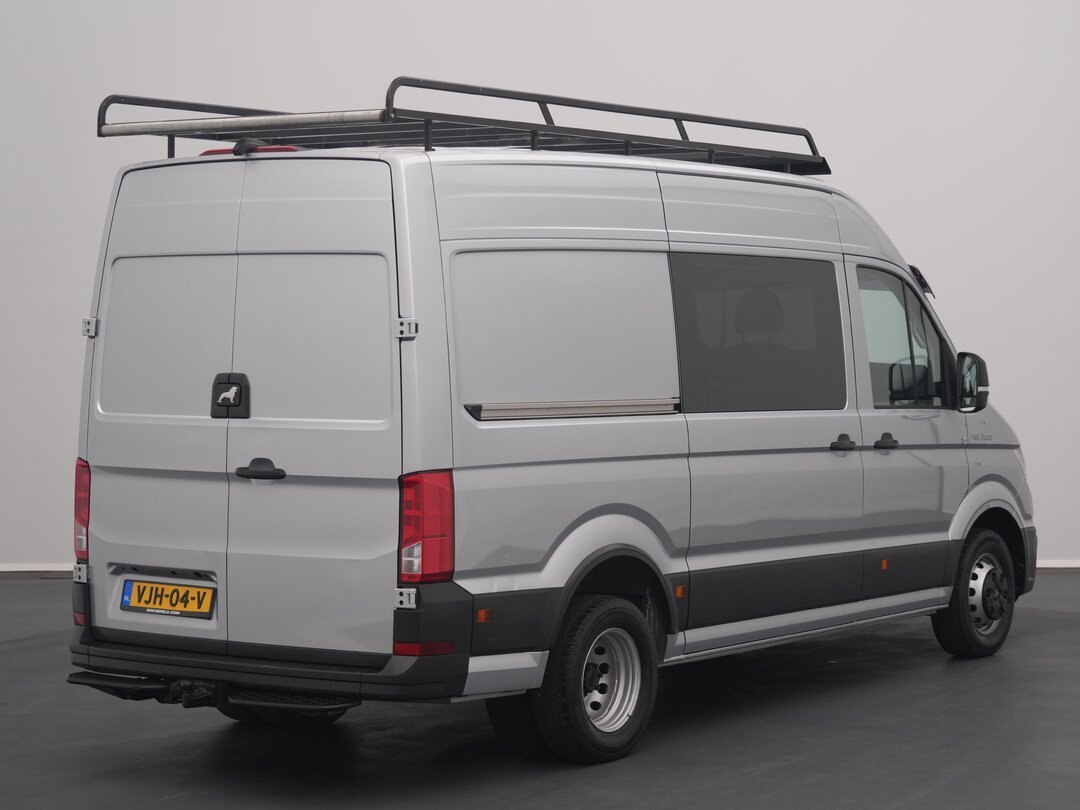 MAN TGE 3.180 Closed van Automaat Dubbele Cabine Dubbellucht 3,5t Trekhaak AC/Climate Navi Carplay Imperiaal Euro6 L3H3 – foto 2 – kavel bij BAS World Auctions, Veghel