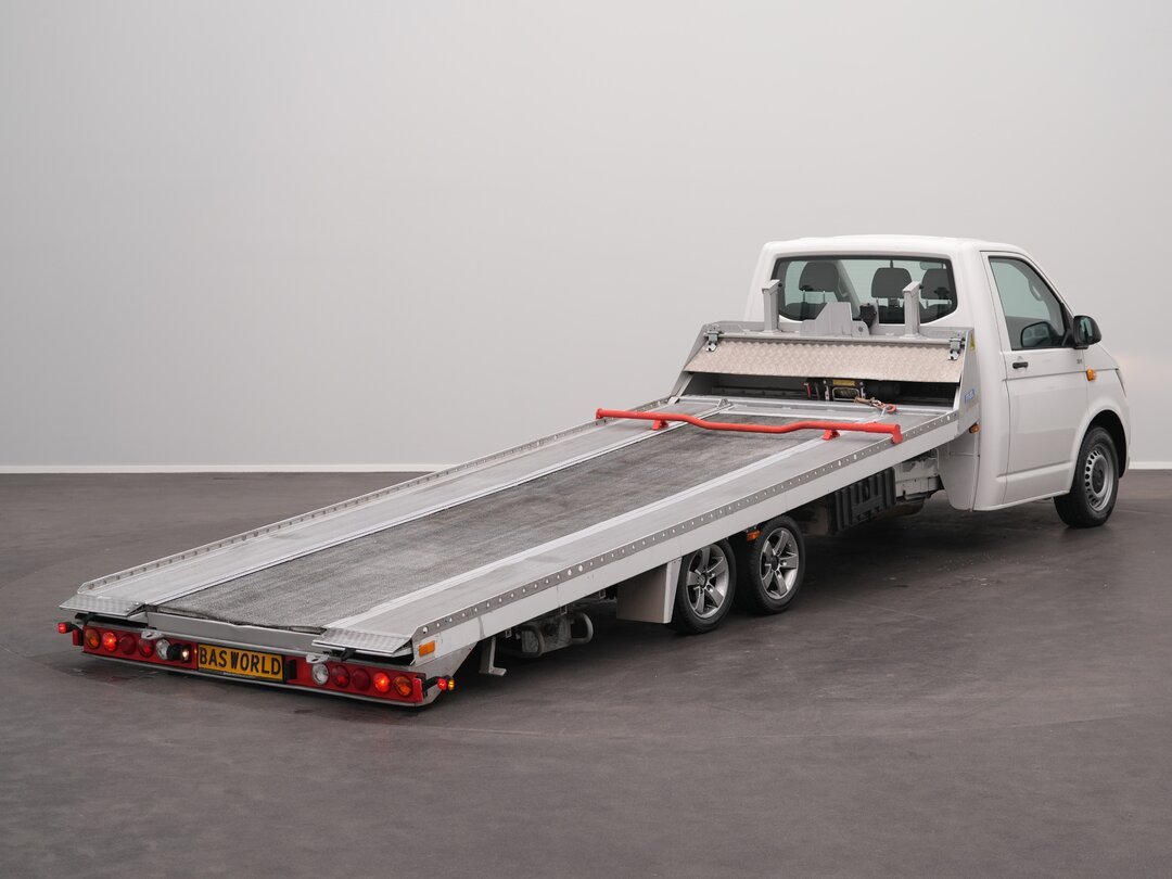 Volkswagen Transporter 140pk Car transporter van Eder Algema Fitzel 1500KG Nutzlast Autotransporter Cartransporter Oprijwagen – foto 8 – kavel bij BAS World Auctions, Veghel