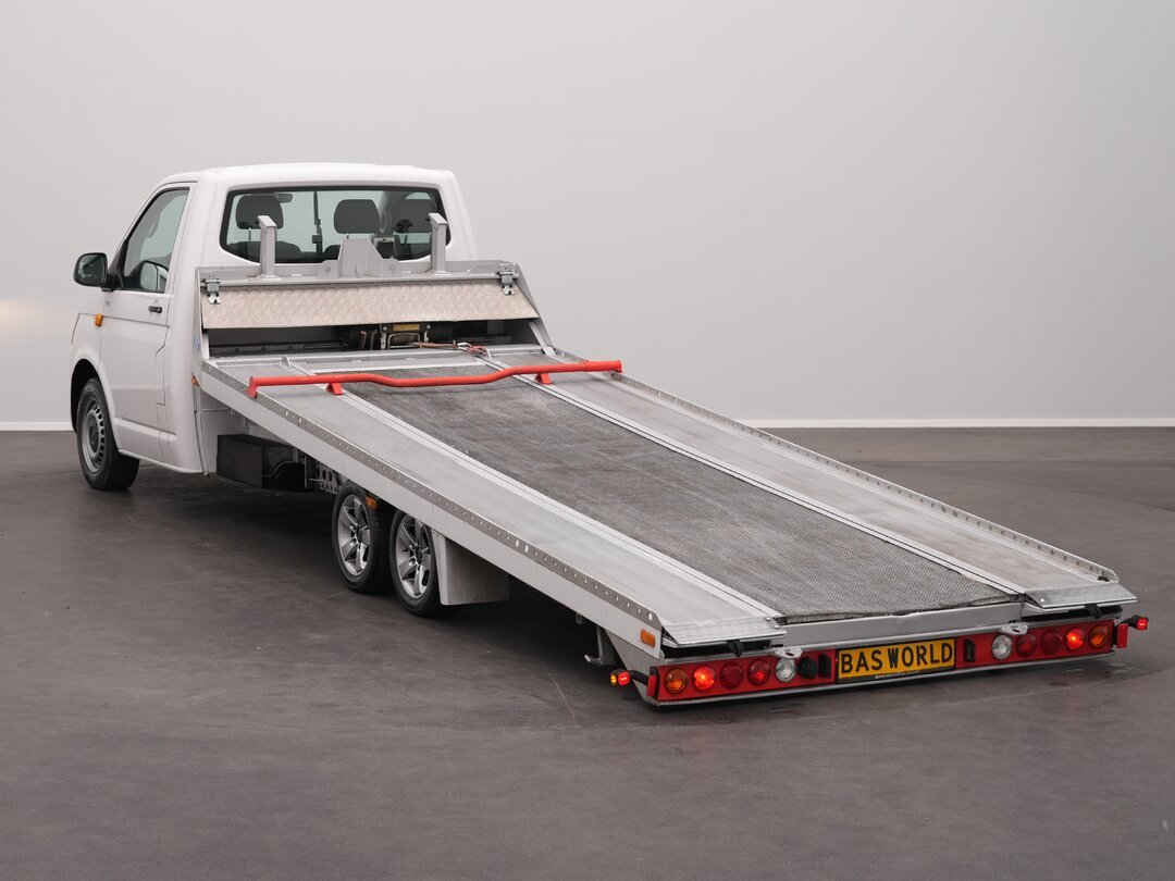 Volkswagen Transporter 140pk Car transporter van Eder Algema Fitzel 1500KG Nutzlast Autotransporter Cartransporter Oprijwagen – foto 2 – kavel bij BAS World Auctions, Veghel