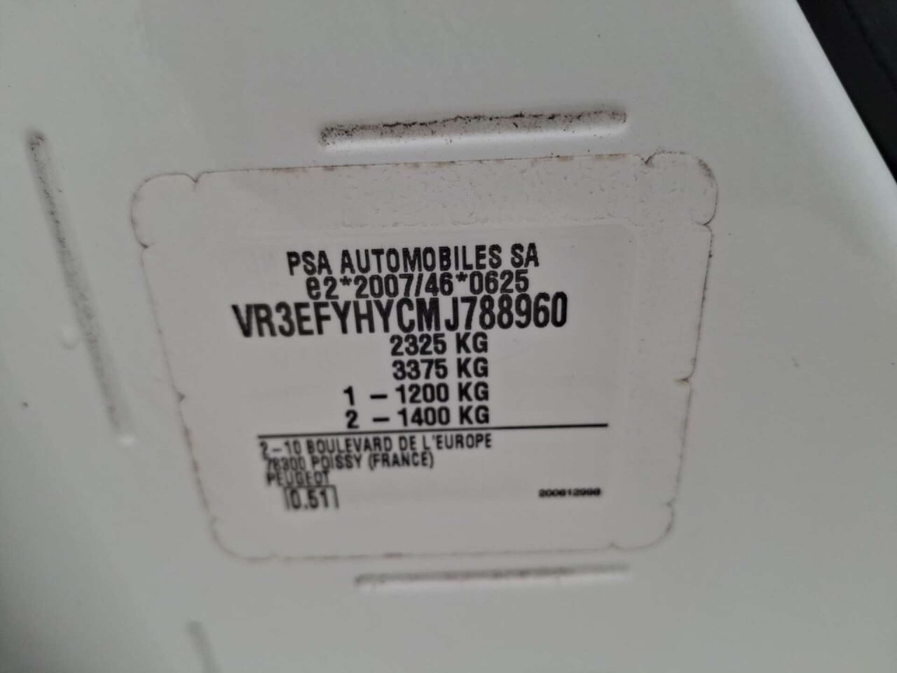 Peugeot Partner 1.5 BlueHDI L2 DC Pro 2021 Airco/NAV/PDC – foto 5 – kavel bij BAS World Auctions, Veghel
