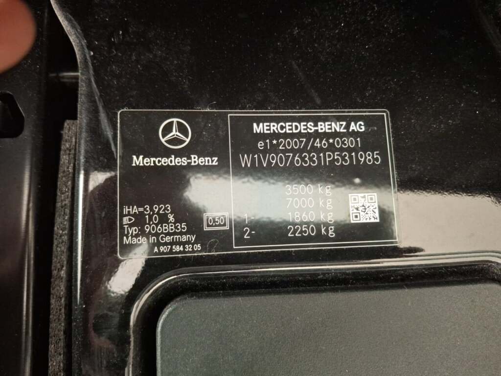 Mercedes-Benz Sprinter 317 1.9 CDI L2H2 2023 AUT/ECC/LMV/PDC/LED – foto 5 – kavel bij BAS World Auctions, Veghel