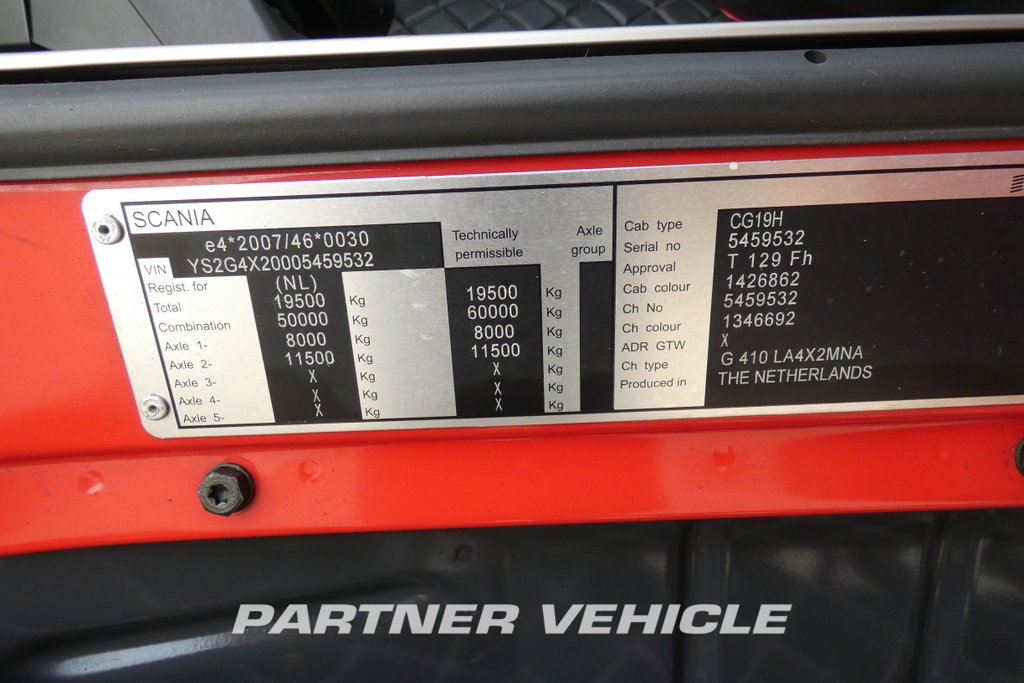 frontLeft : Scania G410 Trekkvogn