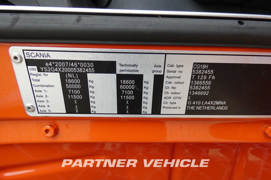 frontLeft : Scania G410 Tractor Unit