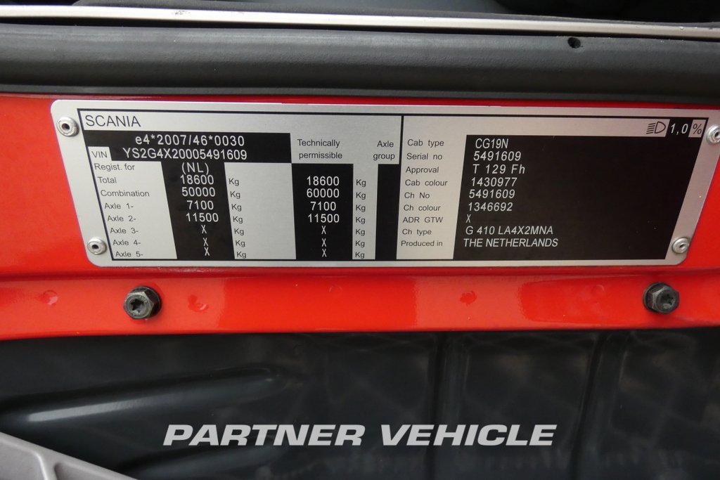 frontLeft : Scania G410 Trekkvogn