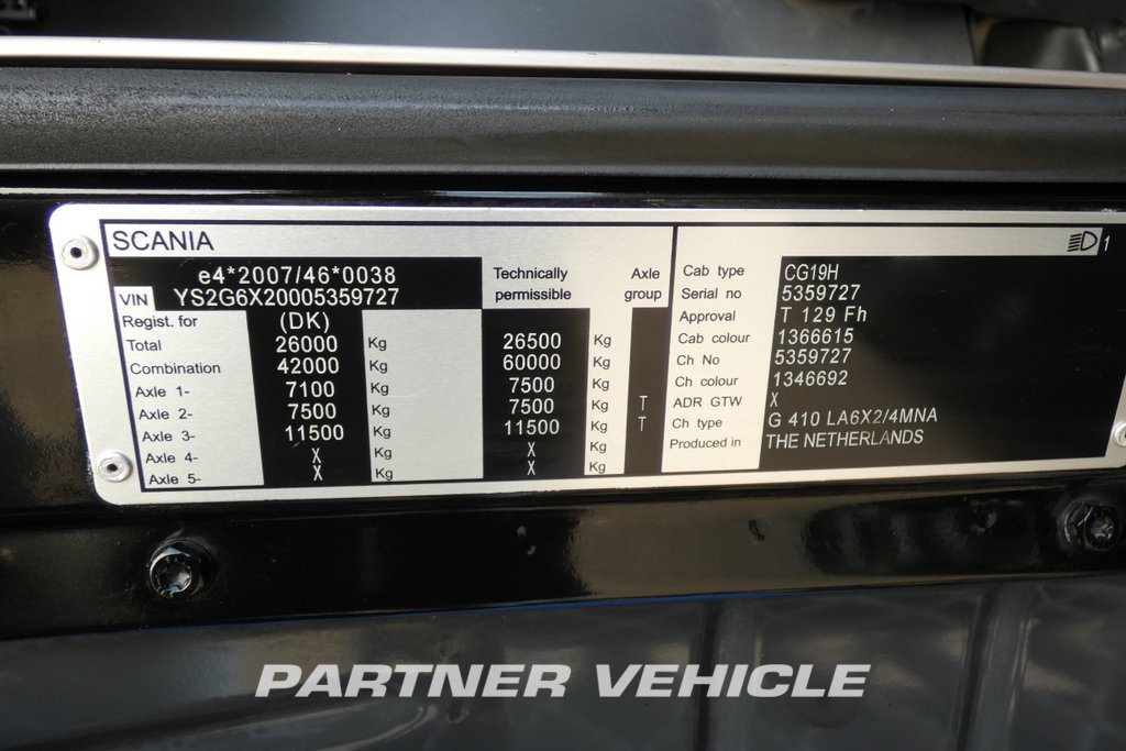 frontLeft : Scania G410 Тягач