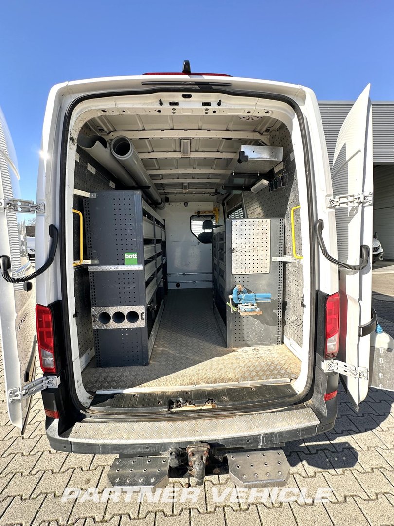 frontLeft : Volkswagen Crafter 140pk Kastenwagen