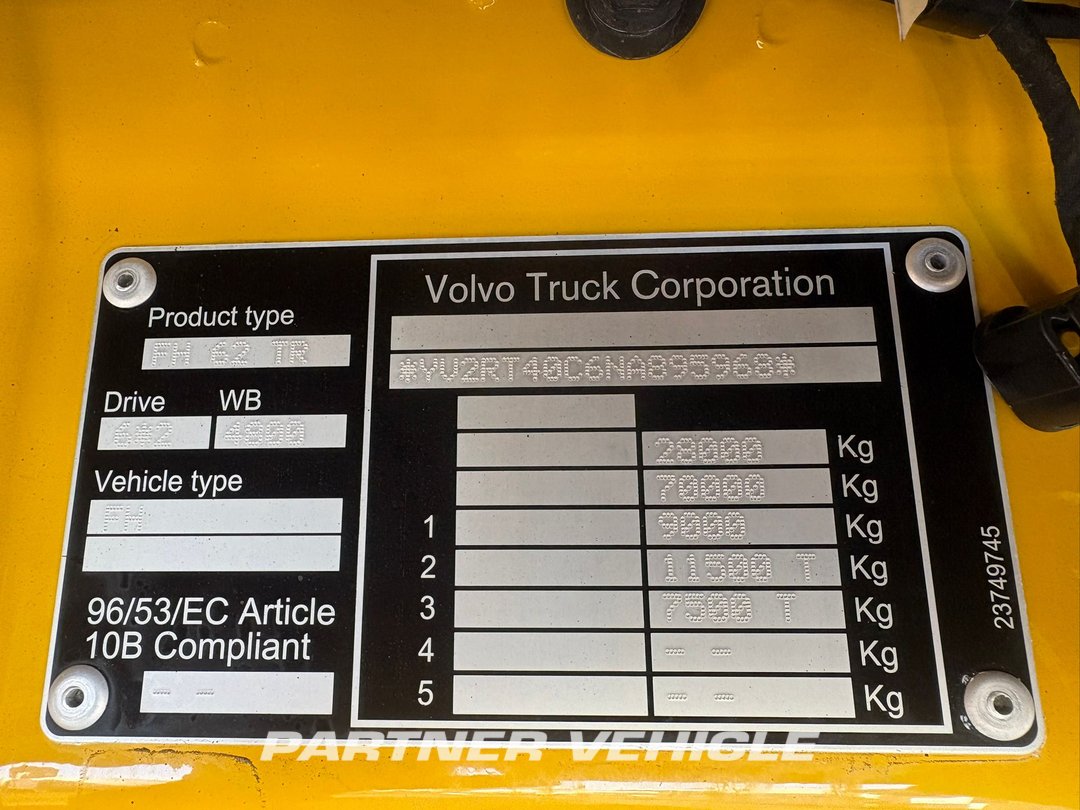 frontLeft : Volvo FH 500 Сменни каросерии камиони