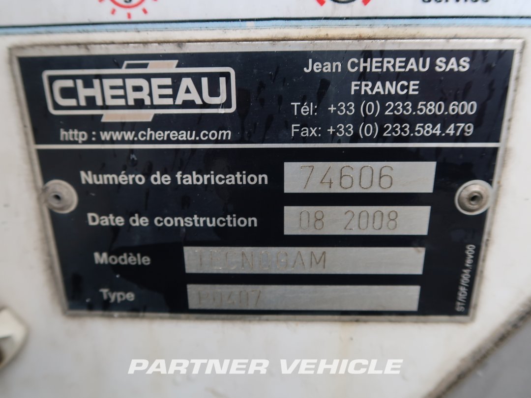 frontLeft : Chereau Thermoking, SAF, TUV, NL Trailer Semirremolque frigorífico