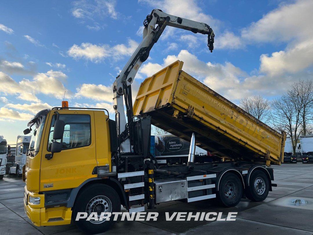 frontLeft : DAF CF75.360 Planbiler