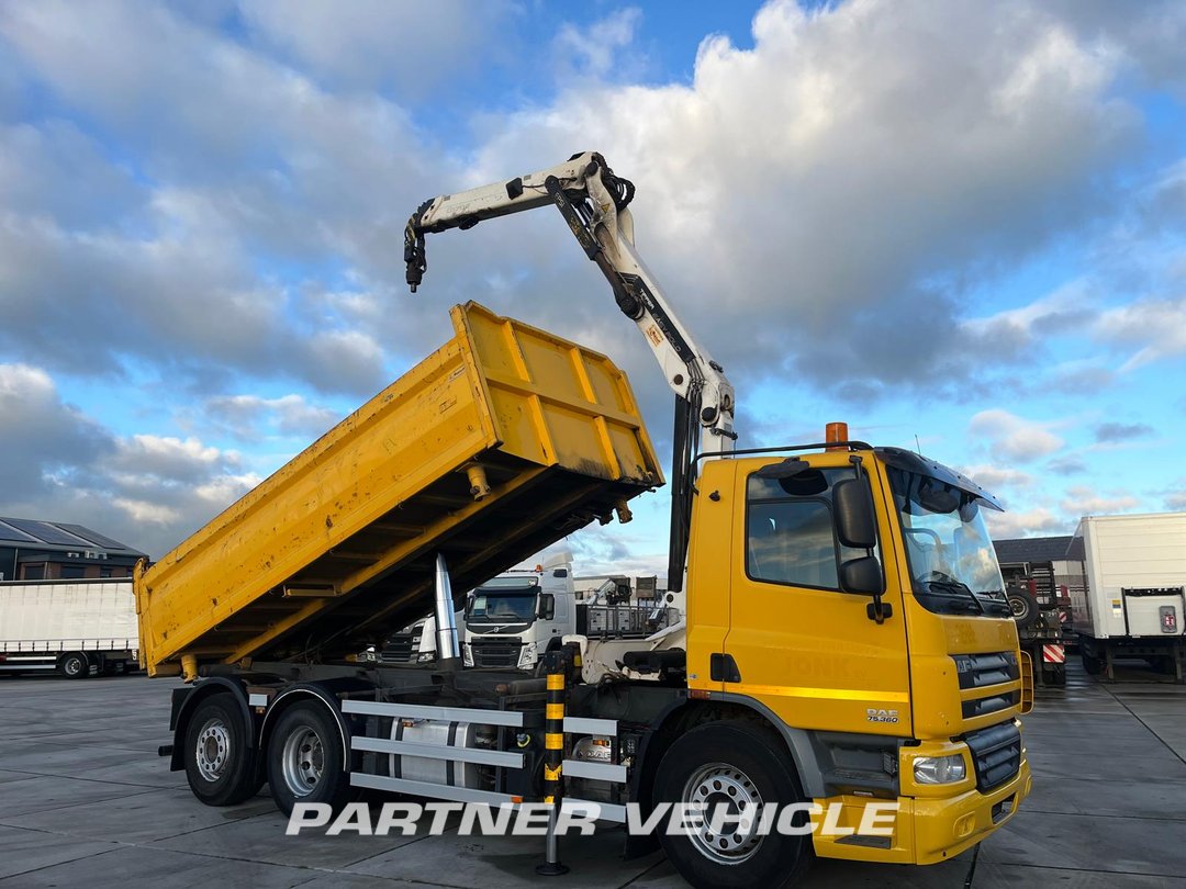frontLeft : DAF CF75.360 Planbiler