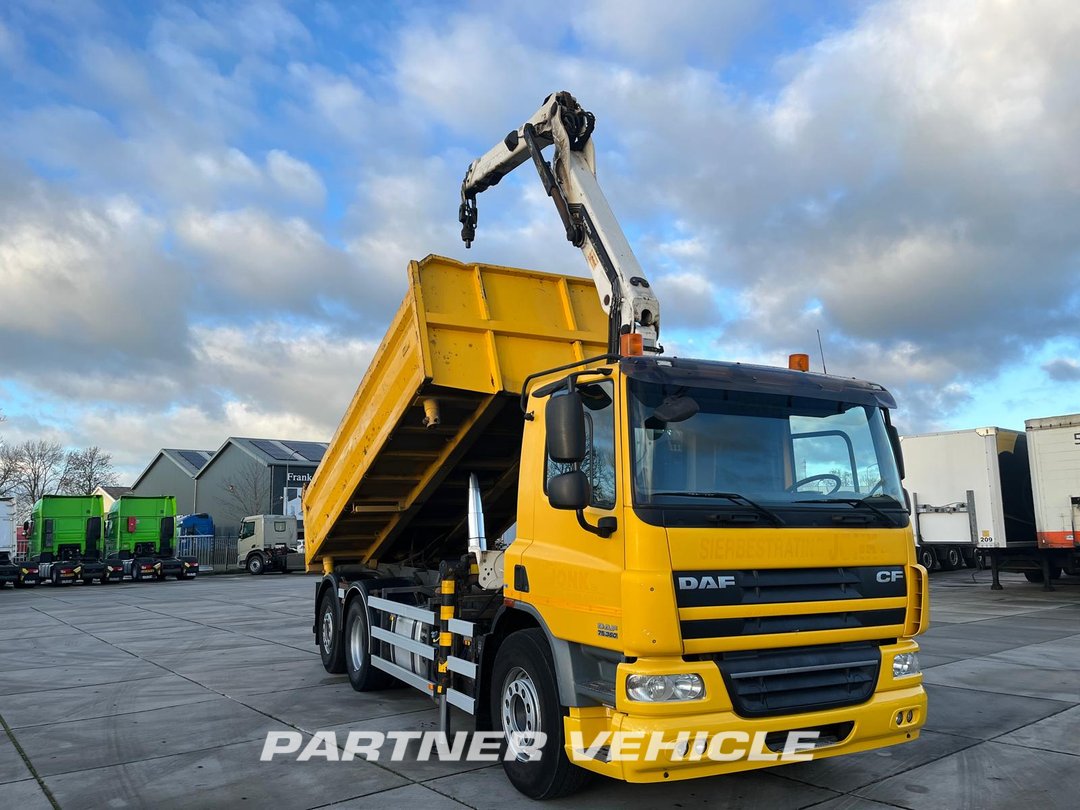 frontLeft : DAF CF75.360 Planbiler