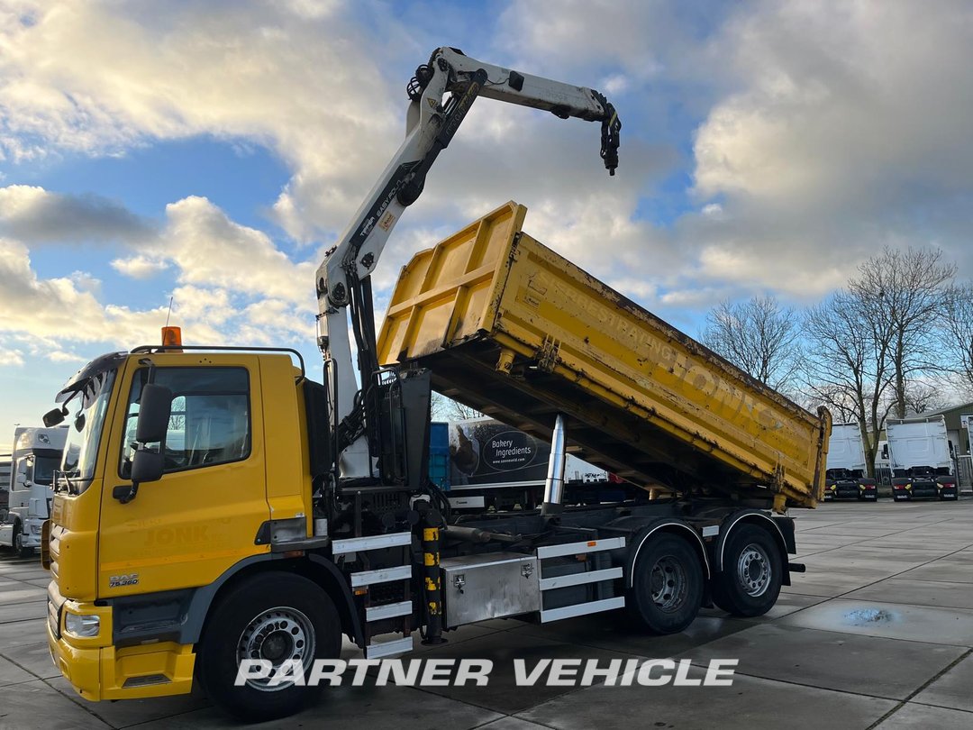 frontLeft : DAF CF75.360 Planbiler