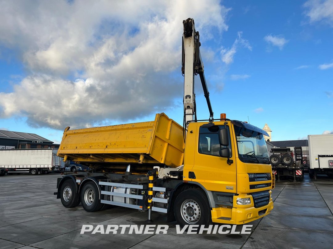 frontLeft : DAF CF75.360 Planbiler