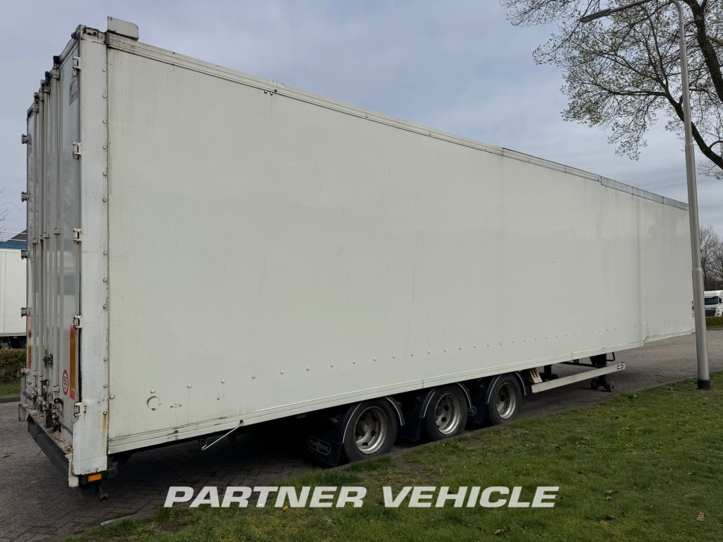 frontLeft : Van Hool 3 asser مقطورة مغلقة
