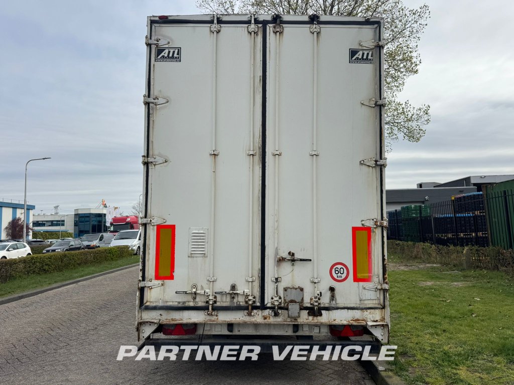 frontLeft : Van Hool 3 asser مقطورة مغلقة
