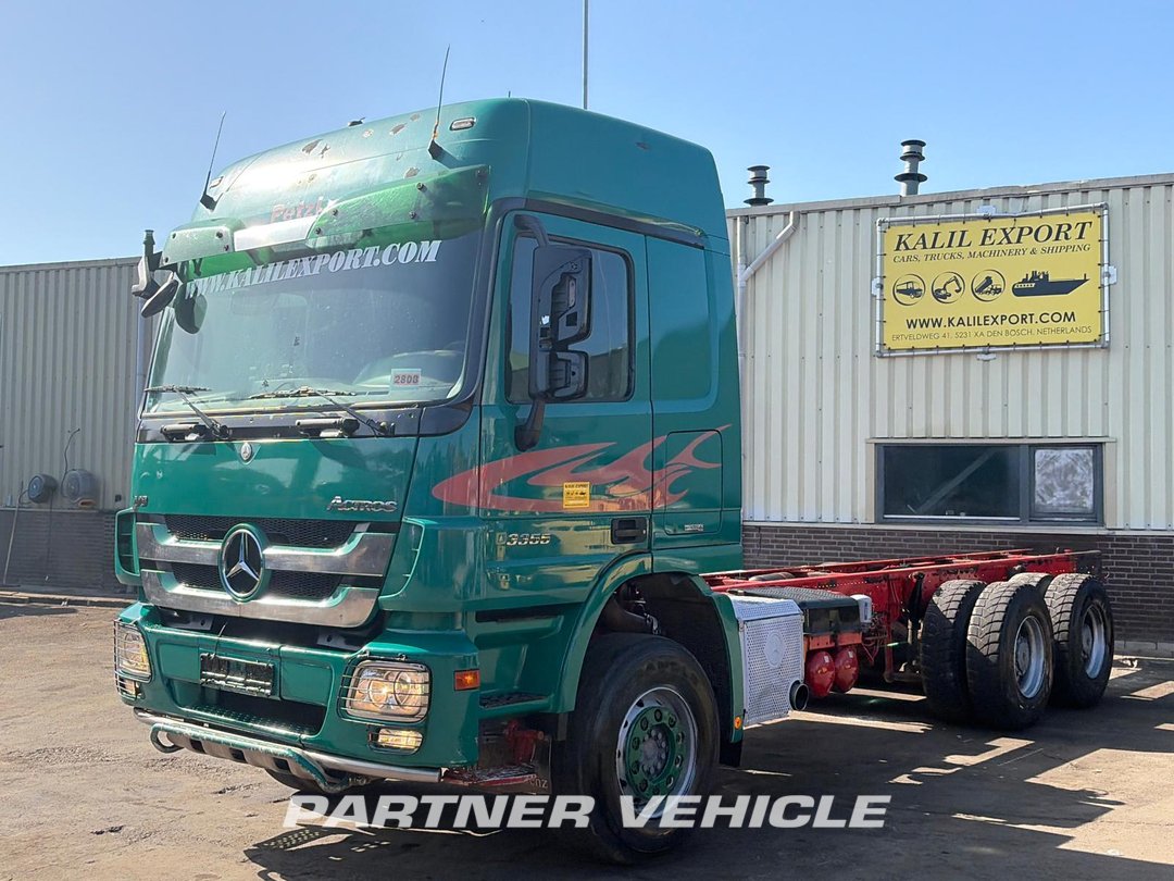 frontLeft : Mercedes Actros 3355 الشاسيه