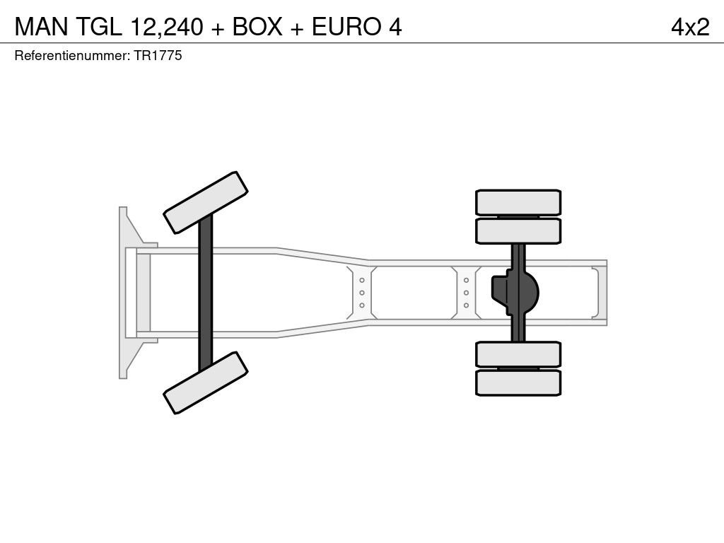 frontLeft : MAN TGL 12.240 Cap tractor