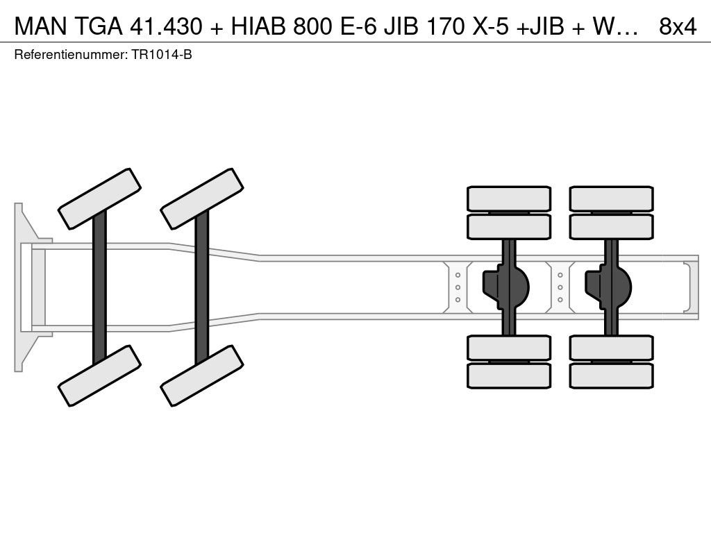 frontLeft : MAN TGA 41.430 Tractor