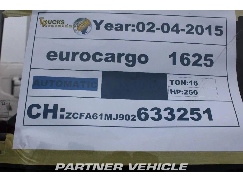 frontLeft : Iveco Eurocargo 160E250 Karoserije furgona