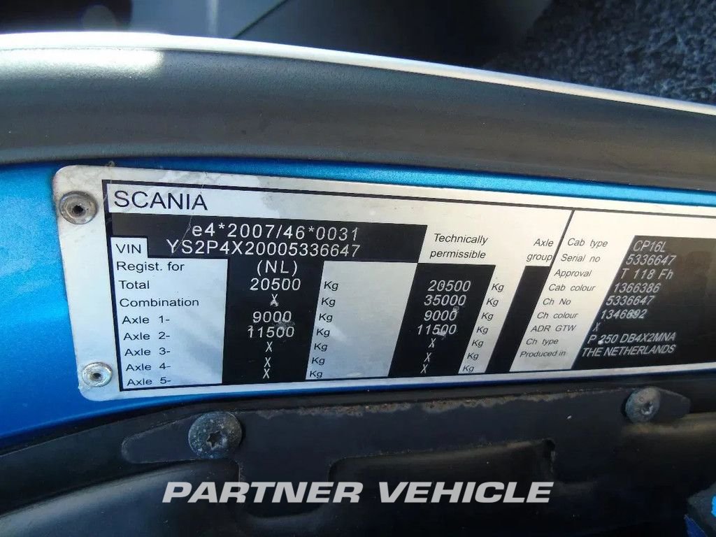 frontLeft : Scania P250 каросерия