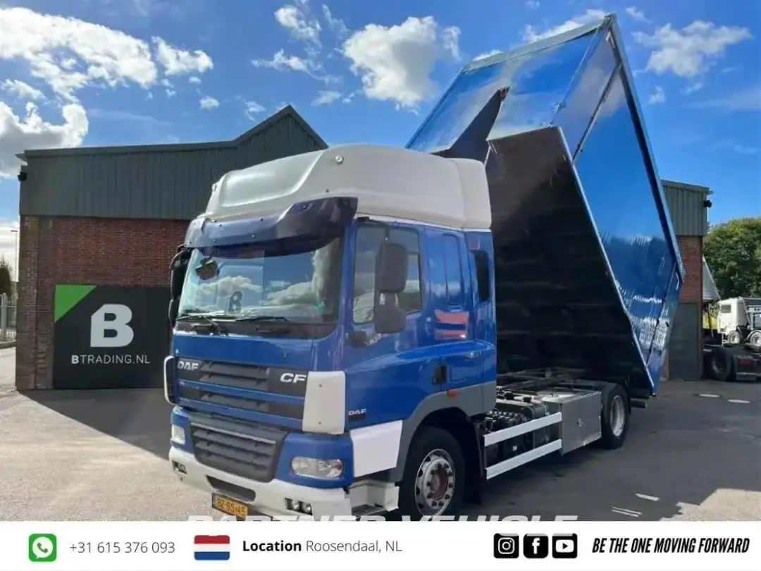 DAF CF85.410 4X2  Camion Benne