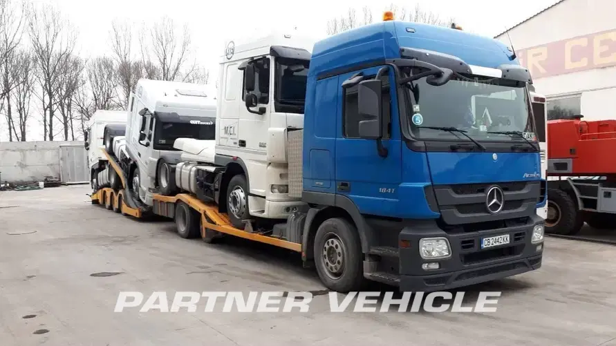 frontLeft : Mercedes Actros 1841 Car/Truck Transporter Truck