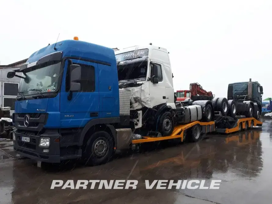 frontLeft : Mercedes Actros 1841 Car/Truck Transporter Truck