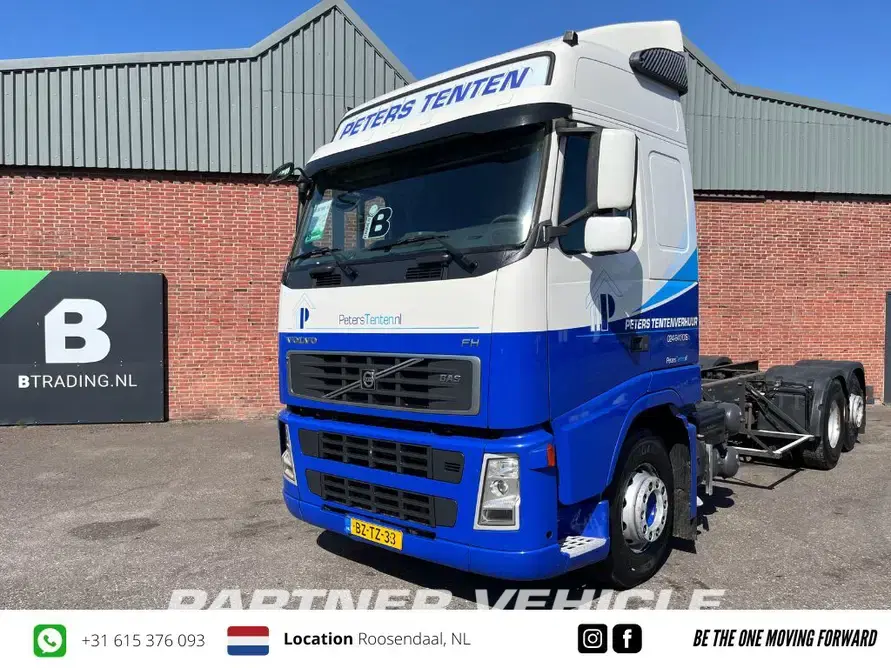 Volvo FH 400 6X2 الشاسيه