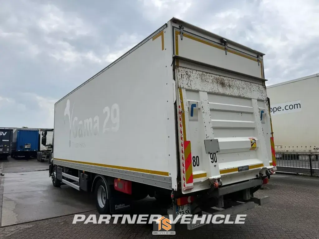 frontLeft : Iveco Eurocargo 120E190 Box body truck