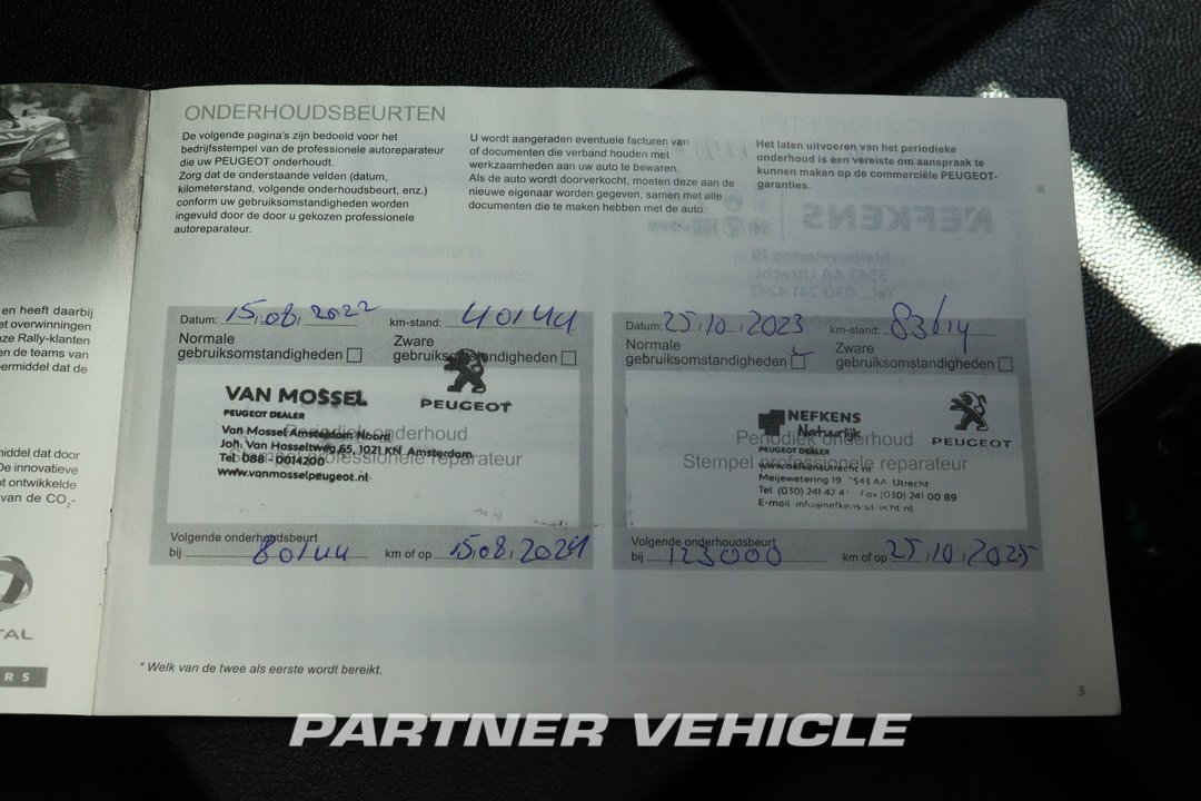 frontLeft : Peugeot Partner 130pk Fourgon utilitaire