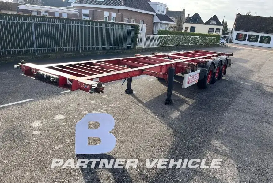 LAG 20,30,40,45ft Semi-remorque châssis porte-conteneurs