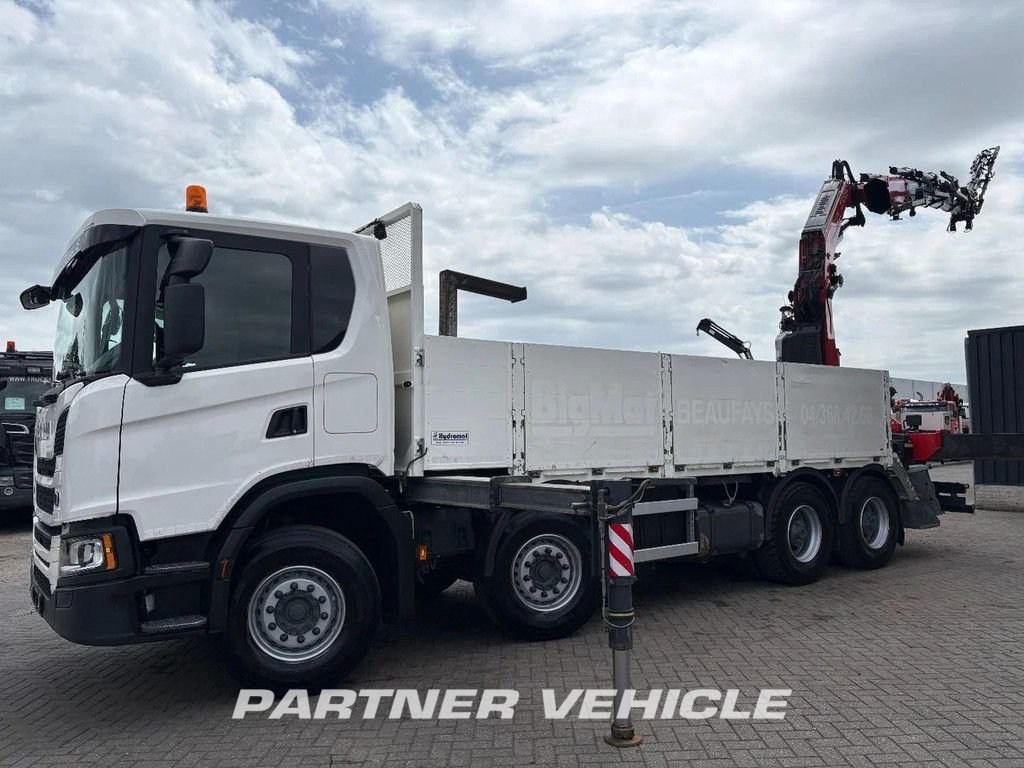 Scania G450 8X4  Flatbed trucks