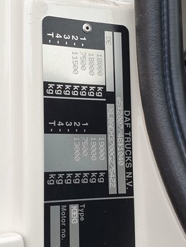 Foto van Gebruikt Bakwagen DAF CF 4X2 2020