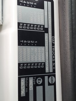 Foto van Gebruikt Trekker DAF XF 4X2 2017