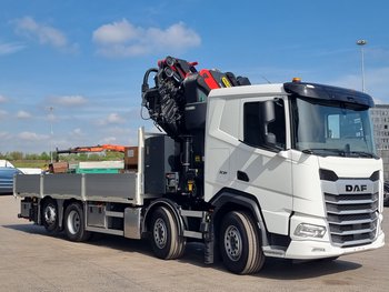 Foto van Gebruikt Bakwagen DAF XF 8X2 2025
