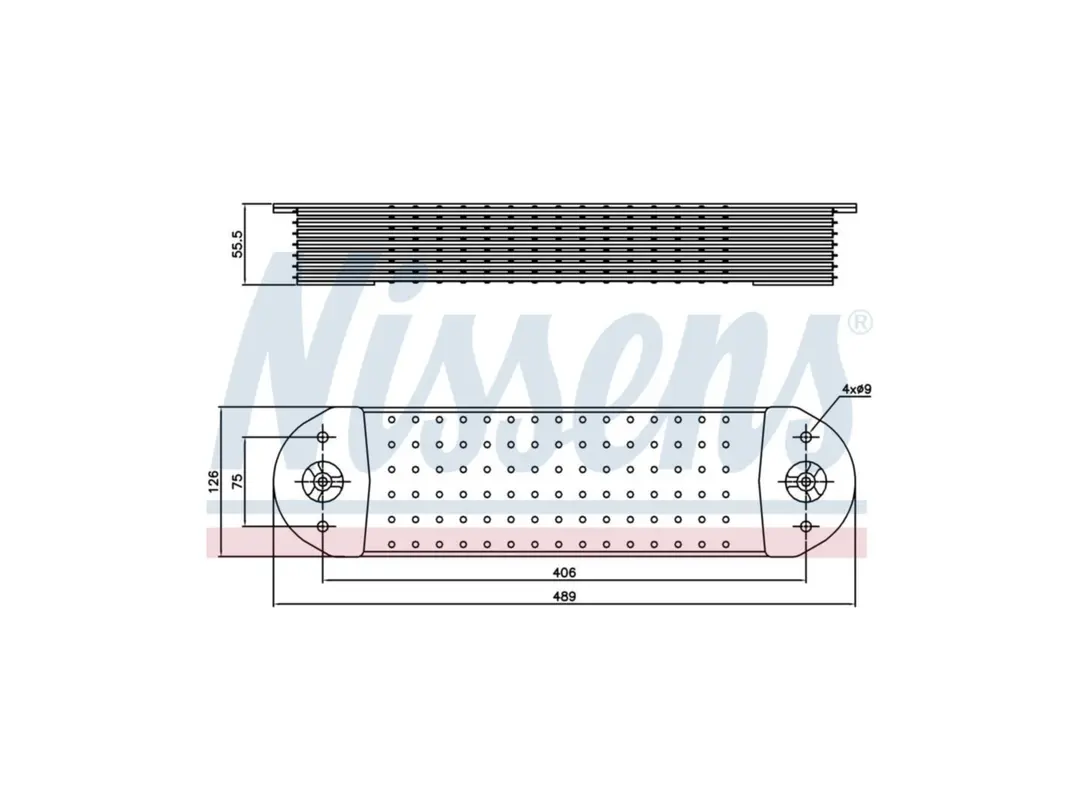 Radiatore dellolio Nissens 20700516