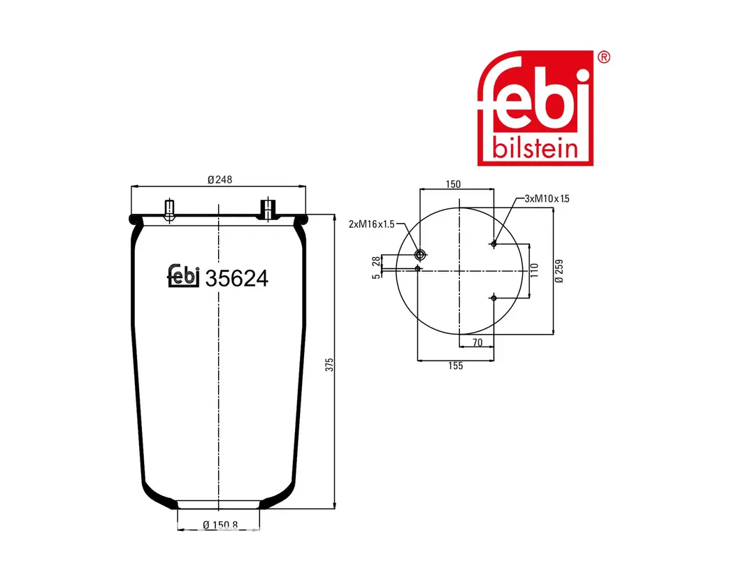 Zračni balonček Febi 67504