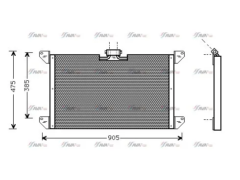 Kondenzator AVA Cooling 1380374