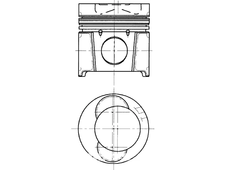 Kit de reparação Kolbenschmidt 51012010321