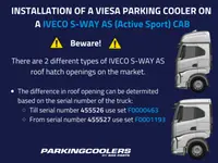 Iveco S-Way Active Space (AS) Aire acondicionado I01.00790-4 Iveco S-Way Active Space (AS) Aire acondicionado I01.00790-4