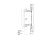 Bremsscheibe DT Spare Parts