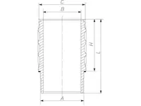 cilinderbus Mahle 1786085